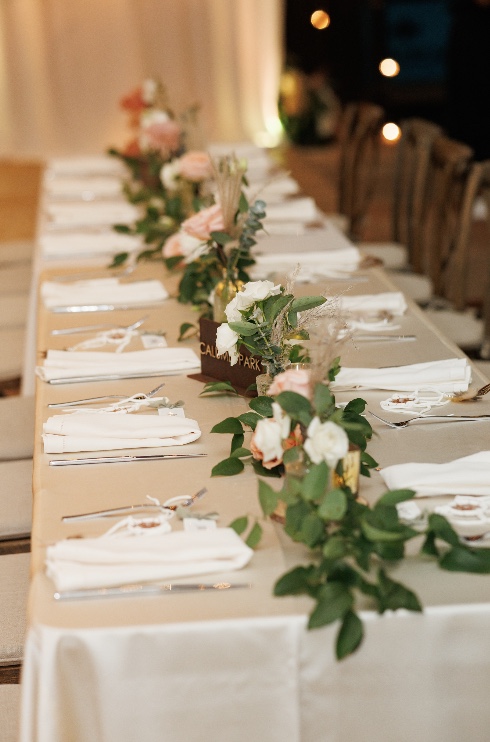 Garden Reception Long Table