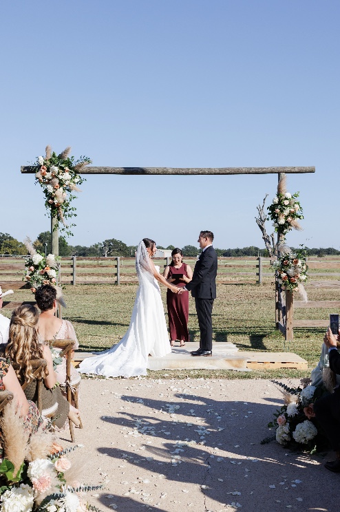 Ranch Ceremony at the Arch
