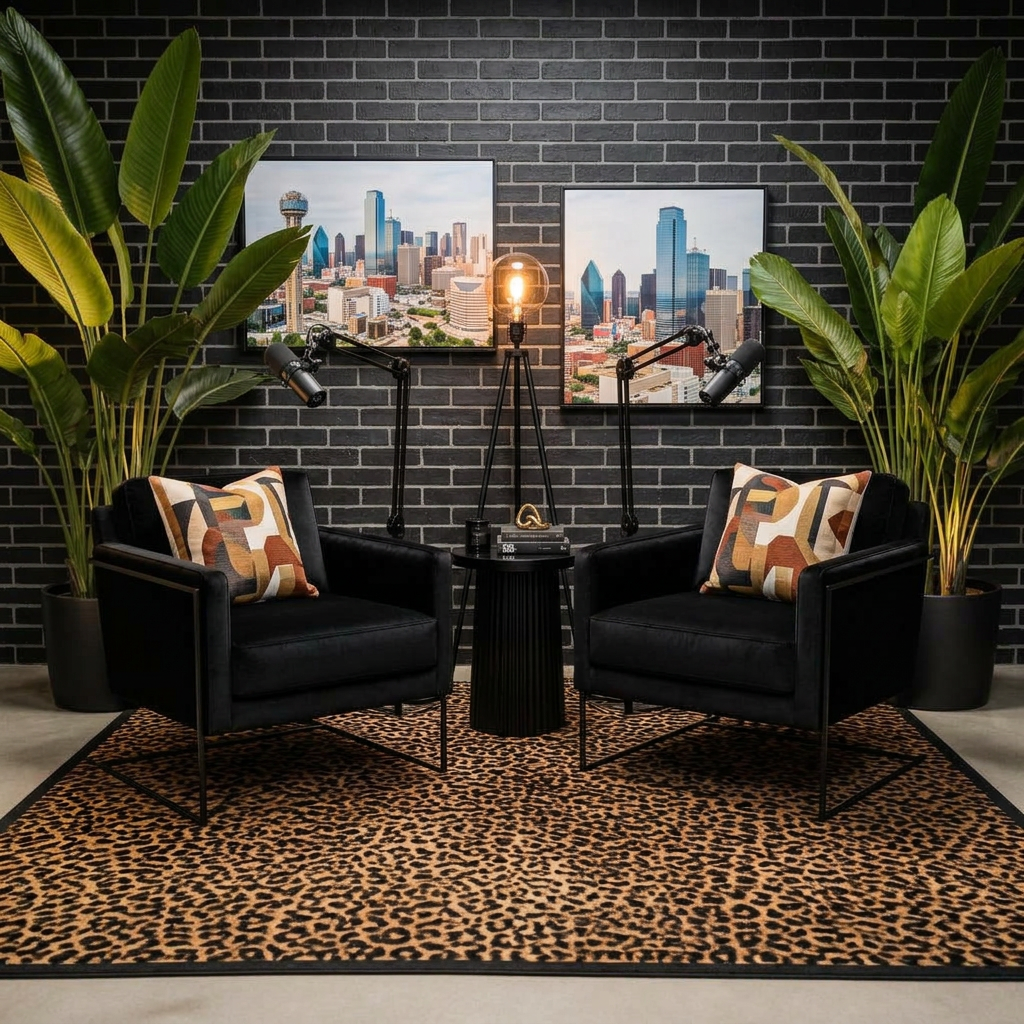 Curated Podcast Set Design