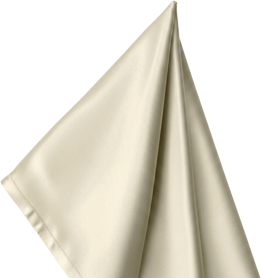 Ivory Satin Napkin