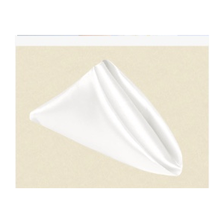 Ivory Satin Napkin